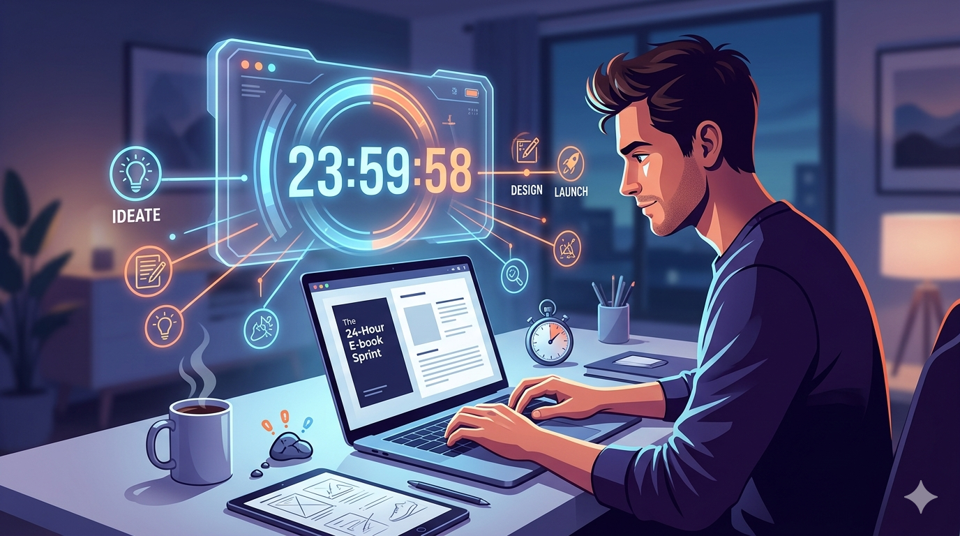 The 24 hours product sprint - launch your first ebook by tomorrow