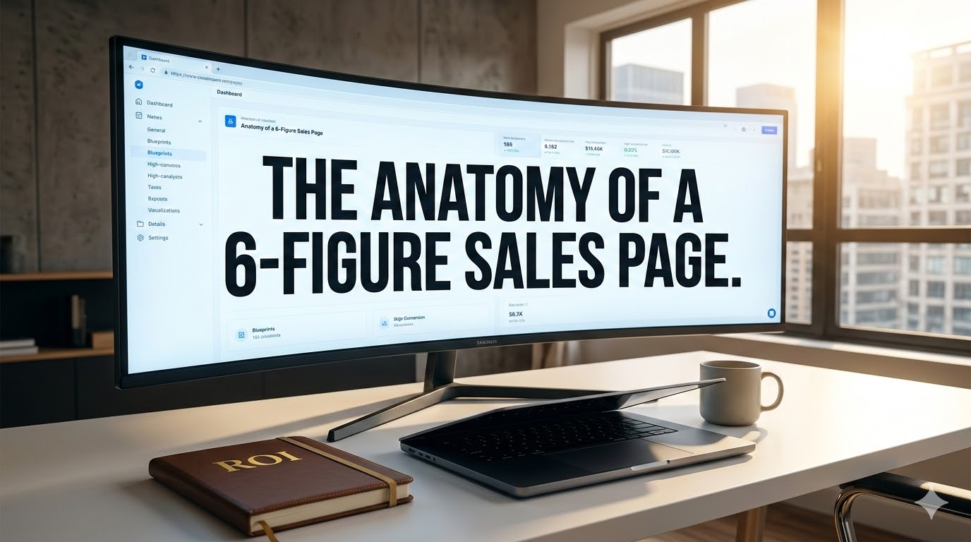 The Anatomy Of A 6-Figure Sales Page